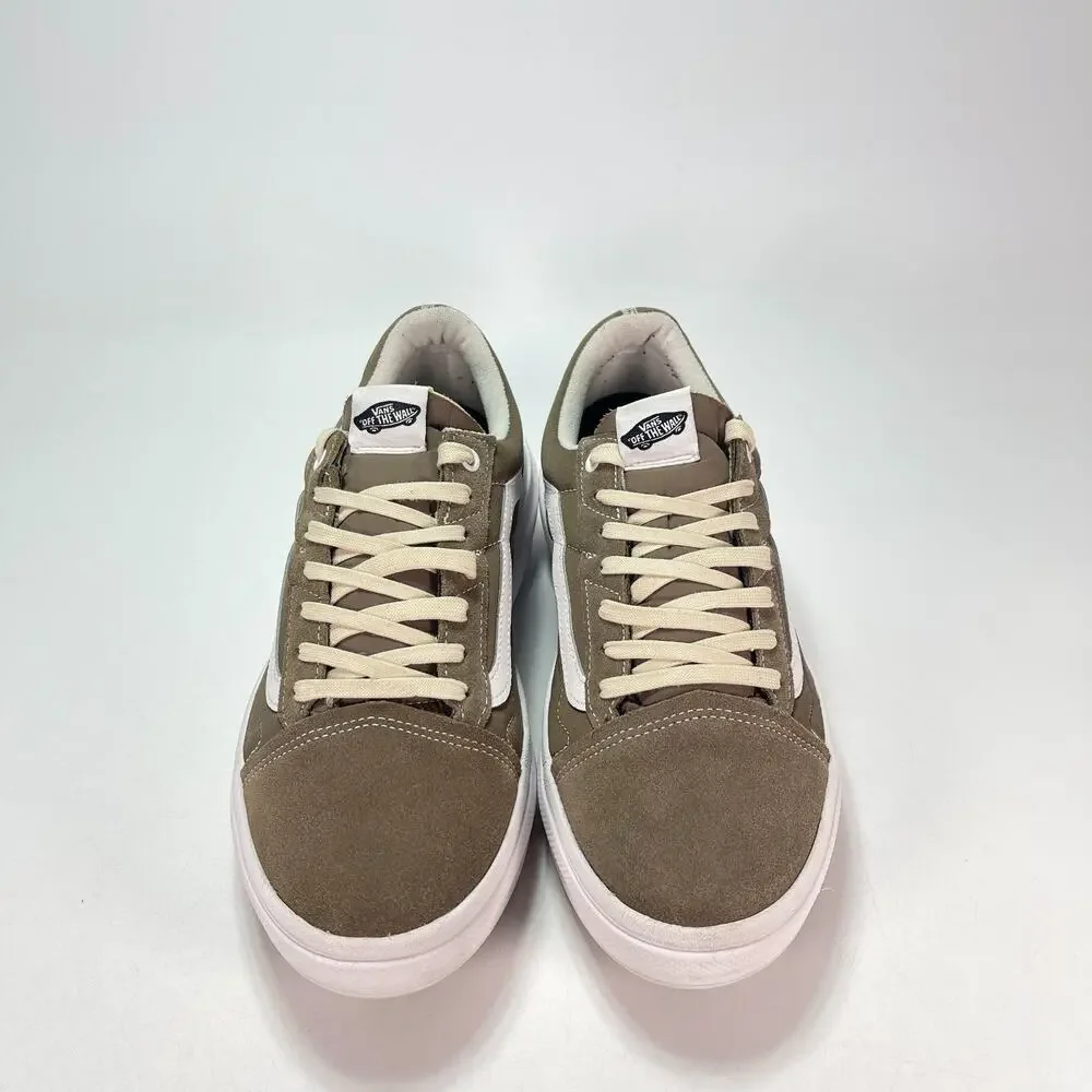 Vans Old Skool Overt CC Walnut Brown Platform Casual Sneakers 721356 Men's Sz 12